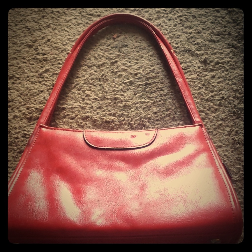 Sexy small red vintage purse
